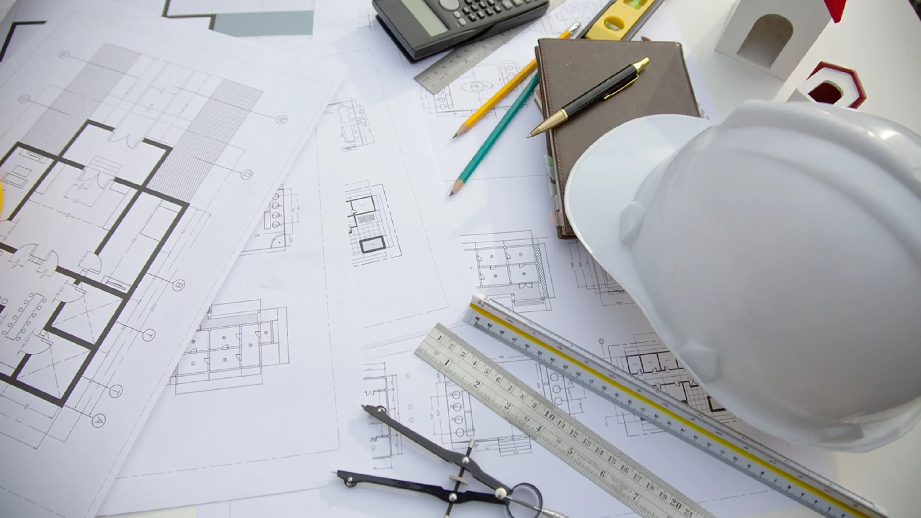 Plans et matériel d'architecture